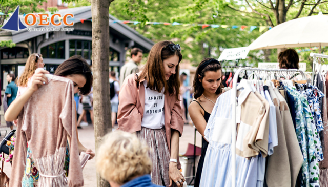 Tận dụng thị trường đồ cũ (Second-hand).