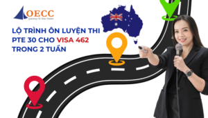 thi PTE 30 cho visa 462