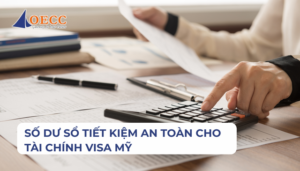 số dư sổ tiết kiệm an toàn cho tài chính visa Mỹ